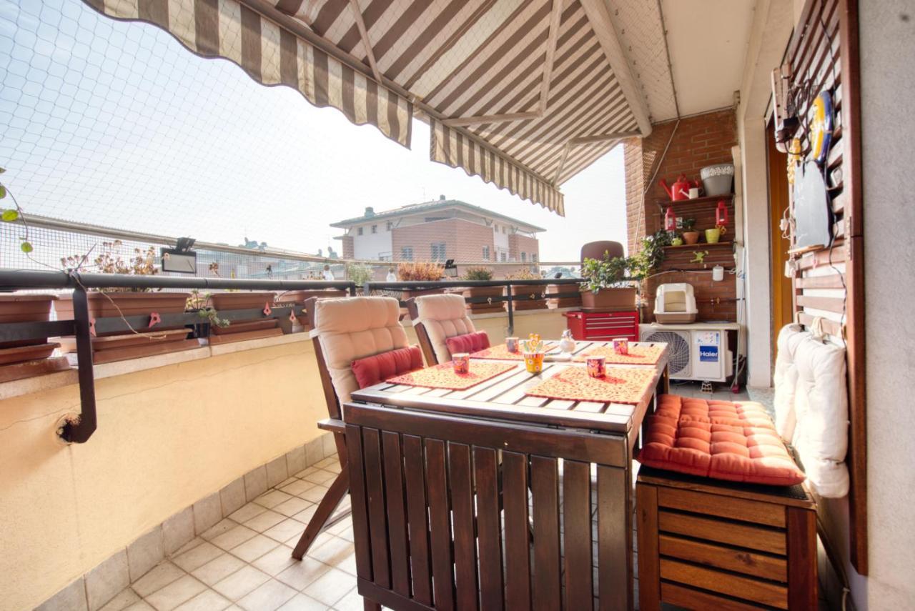 Caseospitali - Casa Di Bibi, Colorato Ed Elegante Bilocale Vicino Al Naviglio Martesana Per 4 Vimodrone Exterior photo